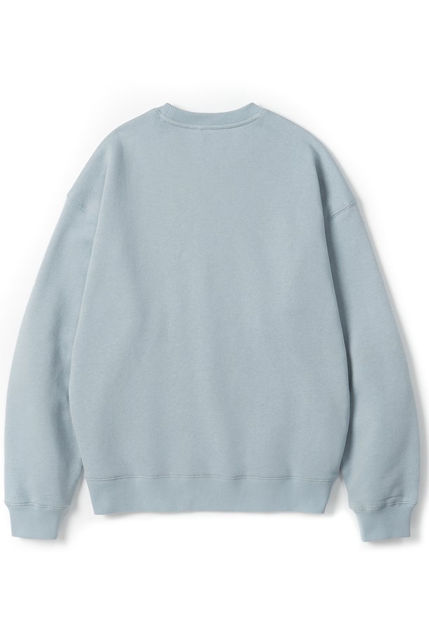 KULTE - 스웨트셔츠 - Fishing bear crewneck L.blue