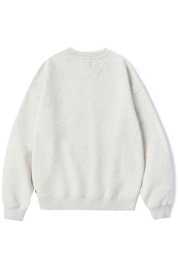 KULTE - 스웨트셔츠 - Retro radio crewneck O.B.melange