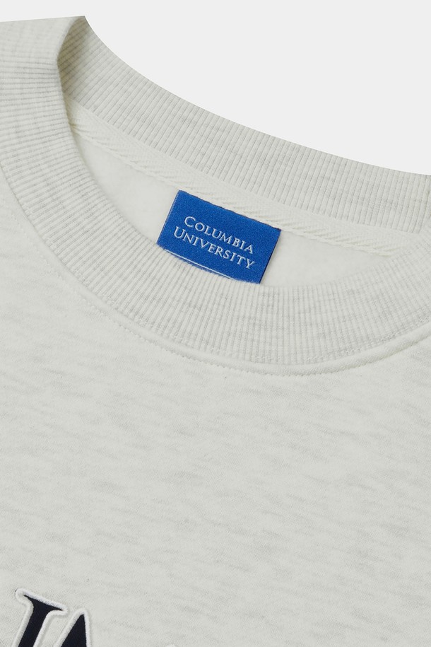 COLUMBIA UNIVERSITY - 스웻셔츠 - CU SHIELD WOMEN FLEECE SWEATSHIRTS 오트밀