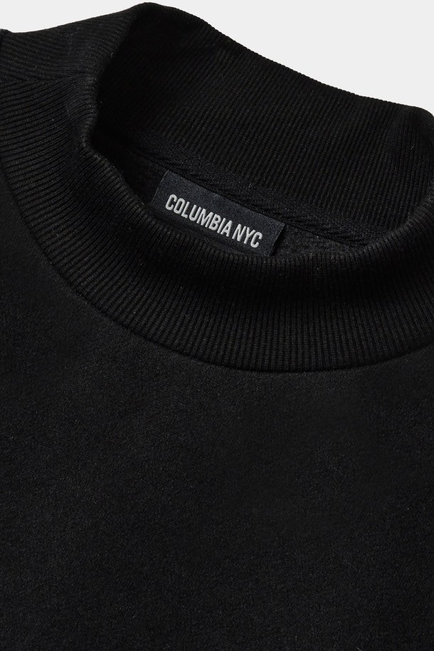 COLUMBIA UNIVERSITY - 스웨트셔츠 - B/S NY MOC NECK H/FLEECE SWEATSHIRTS 블랙