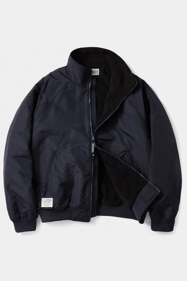 COLUMBIA UNIVERSITY - 다운/패딩 - ATHL. LABEL UTILITY FLEECE ZIP JUMPER 크라운네이비