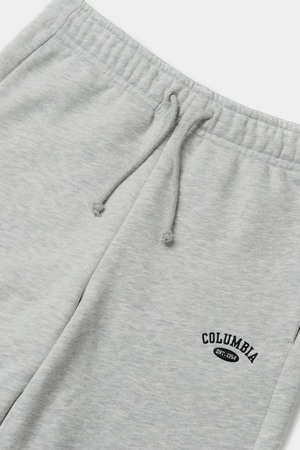 COLUMBIA UNIVERSITY - 트레이닝 팬츠/조거 - SIG ARCH LOGO WOMEN FLEECE SWEAT PANTS M그레이