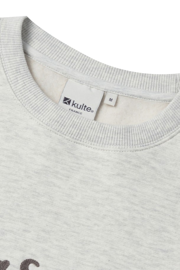 KULTE - 스웨트셔츠 - College chain crewneck O.B.melange