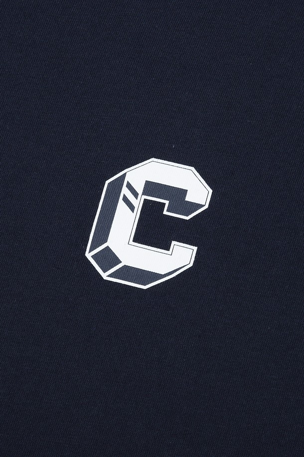 COLUMBIA UNIVERSITY - 반팔티셔츠 - 70S C LOGO T-SHIRTS NAY