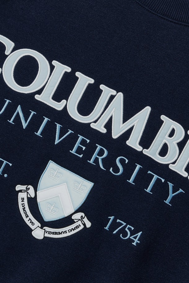 COLUMBIA UNIVERSITY - 스웻셔츠 - CU SHIELD WOMEN FLEECE SWEATSHIRTS 다크네이비