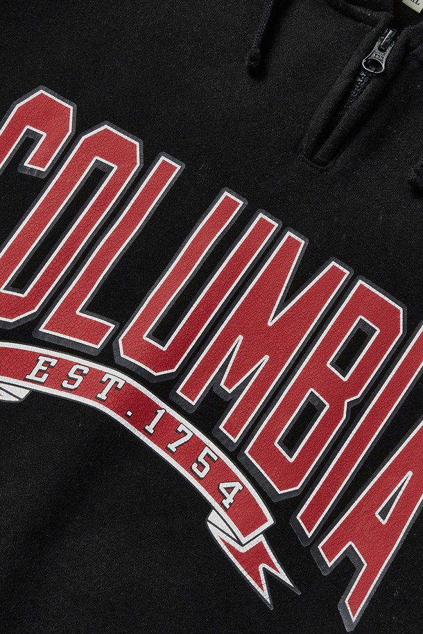 COLUMBIA UNIVERSITY - 후디 - CU 80S VINTAGE H/FLEECE H/ZIP HOODIE 블랙