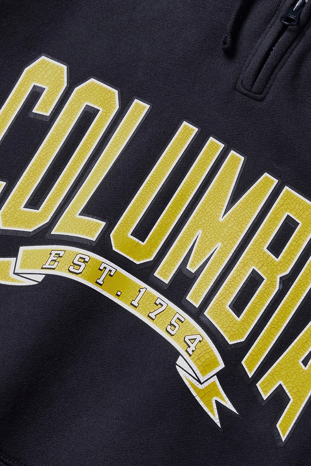 COLUMBIA UNIVERSITY - 후디 - CU 80S VINTAGE H/FLEECE H/ZIP HOODIE 크라운네이비