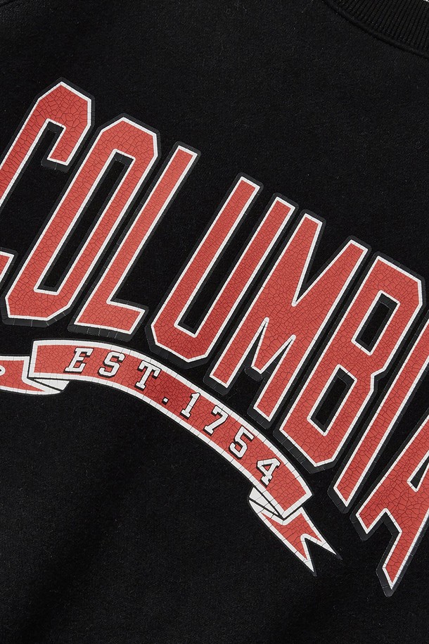 COLUMBIA UNIVERSITY - 스웻셔츠 - CU 80S VINTAGE WOMEN FLEECE SWEATSHIRTS 블랙