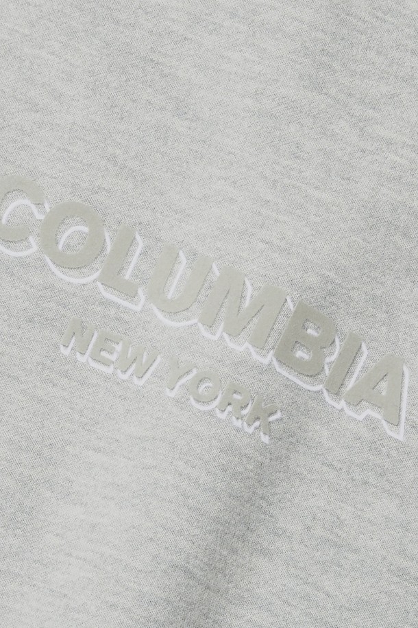 COLUMBIA UNIVERSITY - 스웨트셔츠 - B/S NY MOC NECK H/FLEECE SWEATSHIRTS M그레이