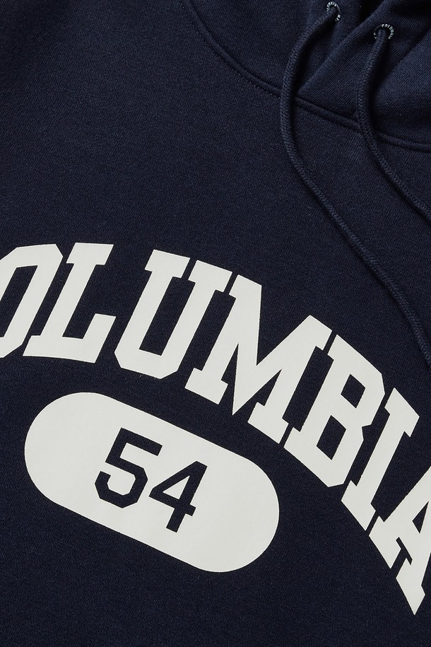 COLUMBIA UNIVERSITY - 후디 - EST.54 FLEECE HOODIE 다크네이비