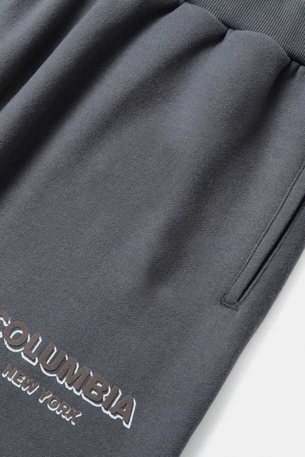 COLUMBIA UNIVERSITY - 조거/스웨트팬츠 - B/S NY H/FLEECE LOOSE SWEATPANTS 차콜