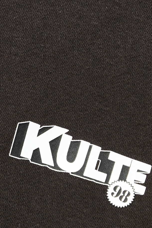 KULTE - 후디 - Vintage girl hoody Brown