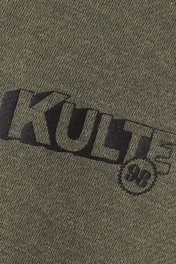 KULTE - 스웨트셔츠 - Sunglass girl crewneck Khaki