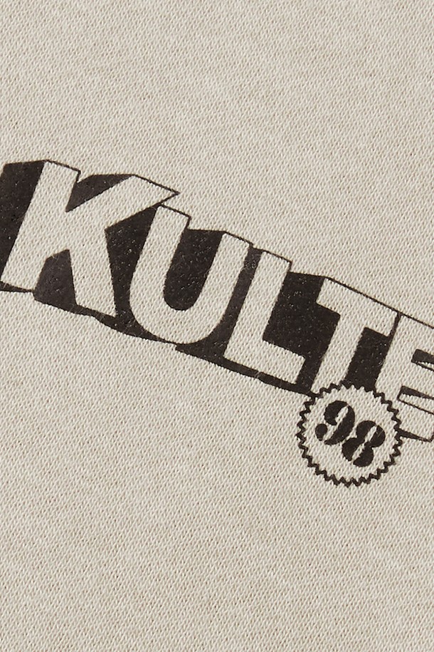 KULTE - 스웨트셔츠 - Sunglass girl crewneck L.beige