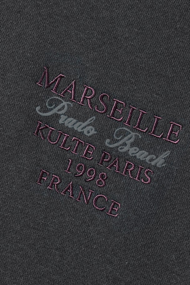 KULTE - 스웨트셔츠 - Small lettering crewneck Grey