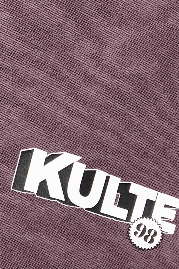 KULTE - 후디 - Vintage girl hoody D.pink