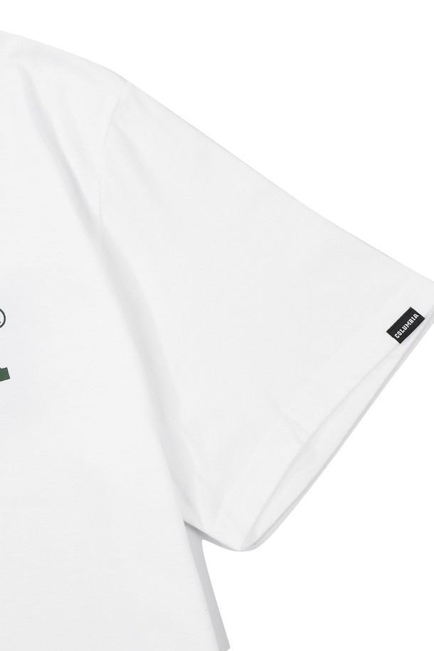 COLUMBIA UNIVERSITY - 반팔티셔츠 - YEAR LOGO T-SHIRTS KHAKI