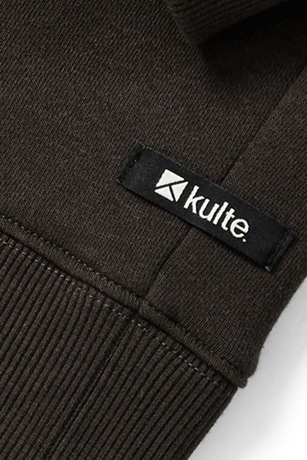 KULTE - 후디 - Vintage girl hoody Brown