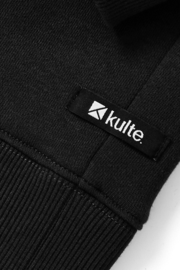 KULTE - 후디 - Vintage girl hoody Black