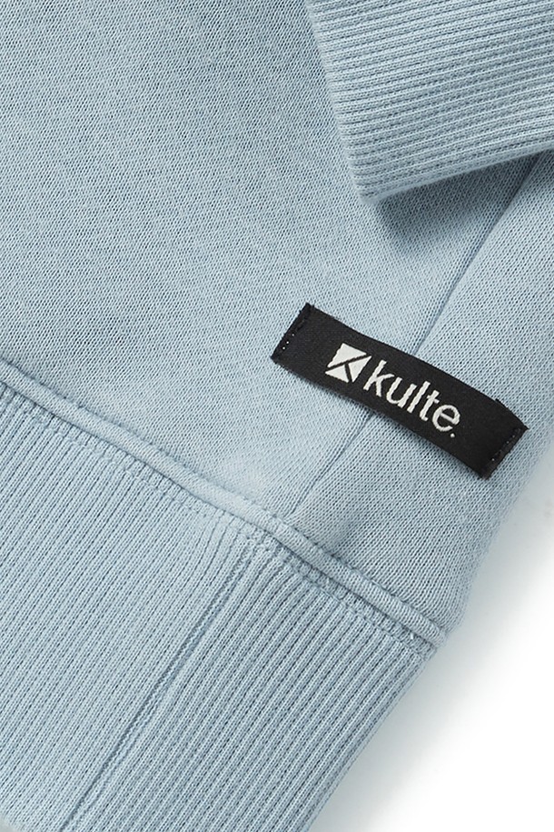 KULTE - 스웨트셔츠 - Fishing bear crewneck L.blue