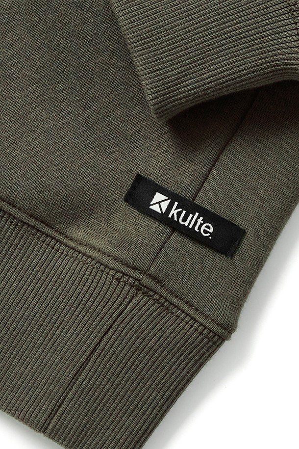 KULTE - 스웨트셔츠 - Sunglass girl crewneck Khaki