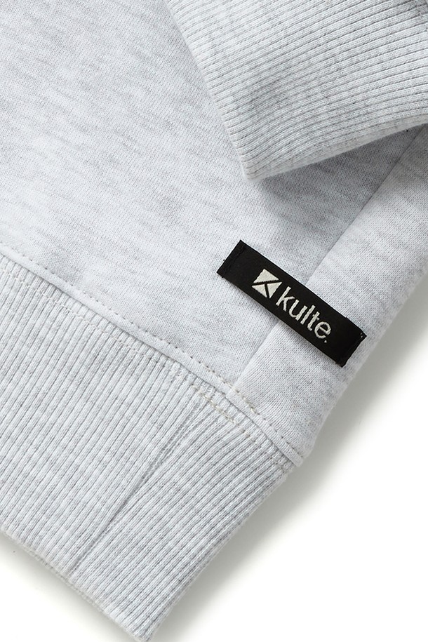 KULTE - 스웨트셔츠 - Small lettering crewneck L.melange