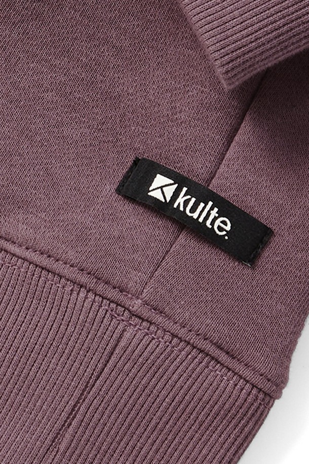 KULTE - 후디 - Vintage girl hoody D.pink