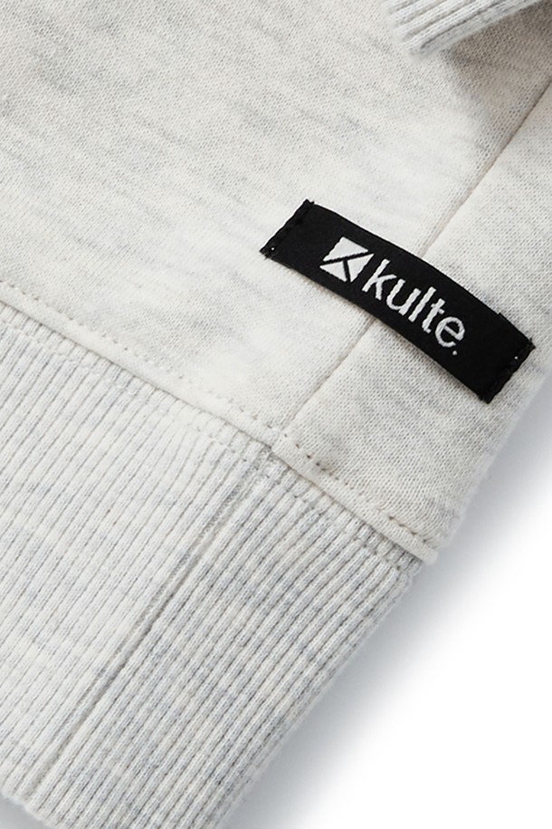 KULTE - 스웨트셔츠 - Retro radio crewneck O.B.melange