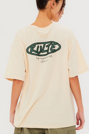 ORBIT LOGO T-SHIRT IVORY