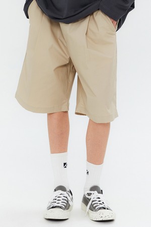 COTTON COMFORT SHORT L.BEIGE