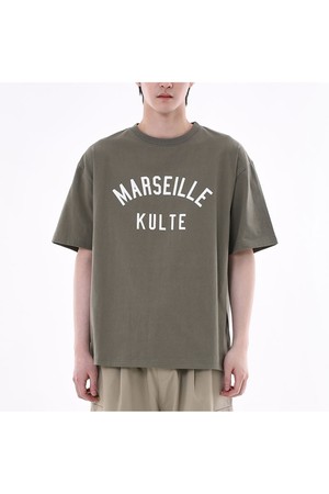 MARSEILLE COLLEGE T-SHIRT 카키