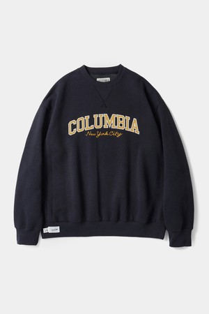 APPLIQUE ARCH FLEECE SWEATSHIRTS 크라운네이비