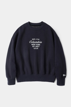 CU BIG SCRIPT WOMEN TERRY SWEATSHIRTS 크라운네이비