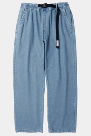 SL-LABEL BELTED ALL-ROUND DENIM PANTS 라이트데님