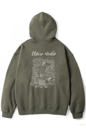 Home studio hoody Khaki