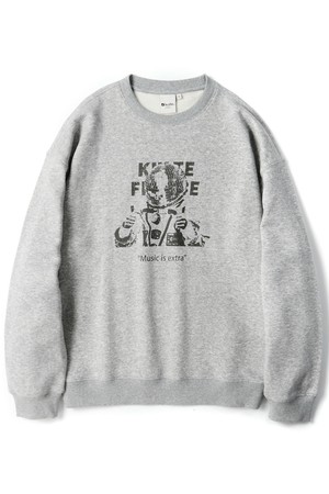 Music astronaut crewneck M.grey