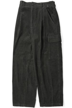 Corduroy cargo pants Grey