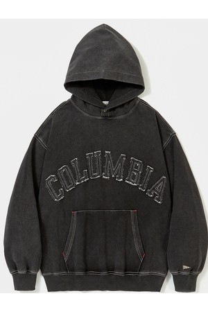 CU BIG ARCH DENIM TERRY HOODIE 블랙데님