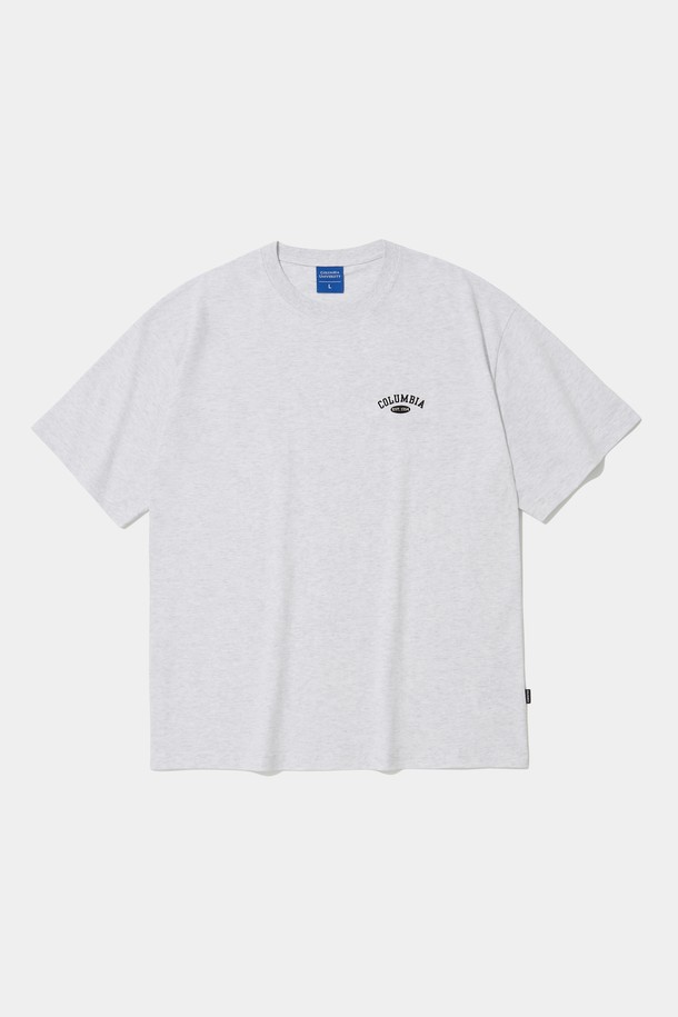 CU 아치 로고 S/S 티셔츠 라이트 멜란지 (CU ARCH LOGO S/S T-SHIRTS LIGHT MELANGE)는 컬럼비아 대학교 브랜딩과 COLUMBIA EST. 1754 텍스트가 돋보이는 반소매 티셔츠입니다. 봄, 여름 시즌에 어울리는 캐주얼, 베이직 스타일의 공용 의류로, 동네 마실룩, 여행룩에 적합합니다. 면 소재의 라운드넥 디자인으로, 세미 오버핏의 자유로운 실루엣을 연출하며, 블랙, 화이트 라이트 멜란지, 오트밀, 크라운 네이비 4가지 색상으로 출시되었습니다. 22/23 Spring/Summer 컬렉션 제품으로, 일상에서 편안하게 착용하기 좋습니다.
