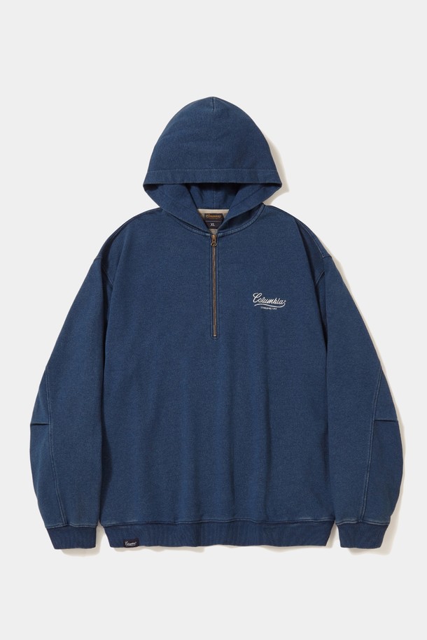 NY STREET TAIL 데님 테리 H/ZIP 후디_미드나잇 진은 편안함과 스타일을 모두 갖춘 공용 후드티셔츠입니다. 미드나잇 진과 블랙 진 두 가지 색상으로 출시되어, 캐주얼 및 스트릿 무드를 연출하기 좋습니다. 봄, 가을, 겨울 계절에 적합하며, 오버핏 레귤러 기장으로 제작되었습니다. 데님 테리 원단과 YKK 지퍼, Columbia Street 라벨을 사용하여 내구성과 디자인적 완성도를 높였습니다. 집콕룩이나 겨울 데일리룩에 활용하기 좋은 아이템입니다.
