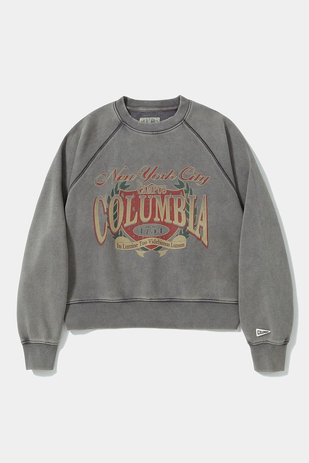 캠퍼스 워시드 플리스 여성 크루넥_그레이는 부드러운 촉감의 플리스 안감이 특징인 오버핏 맨투맨/스웨트셔츠입니다. 미네랄 워싱 처리된 차콜 그레이 컬러의 면, 폴리에스테르 혼방 소재로 제작되었으며, 빈티지 캠퍼스 로고와 컬럼비아 플래그 디테일이 돋보입니다. 가을, 겨울 시즌에 어울리는 두꺼운 두께감과 긴소매 기장으로 따뜻하게 착용 가능하며, 라운드넥 디자인으로 편안함을 더했습니다. 캐주얼 및 미니멀 스타일을 선호하는 여성분들께 겨울 데일리룩, 집콕룩, 가을 나들이룩에 활용하기 좋은 아이템입니다.
