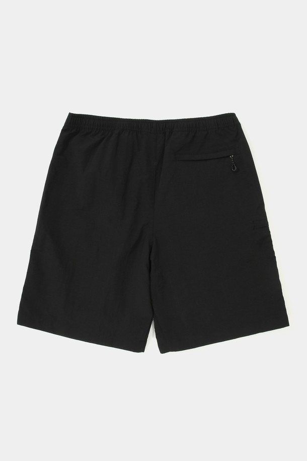 COLUMBIA UNIVERSITY - 하프팬츠 - CU SIG LOGO REGULAR FIT BASIC SHORTS PANTS 블랙
