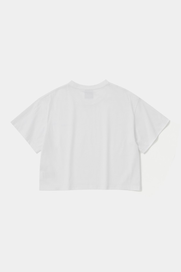 COLUMBIA UNIVERSITY - 반소매 티셔츠 - CU SIG LOGO WOMEN S/S T-SHIRTS 화이트