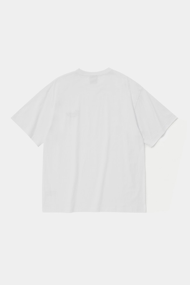 COLUMBIA UNIVERSITY - 반팔티셔츠 - NY STREET TAIL LOGO S/S T-SHIRTS 화이트