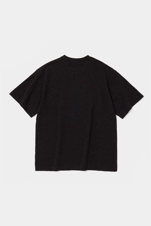 COLUMBIA UNIVERSITY - 반팔티셔츠 - STREET ARCH LOGO S/S T-SHIRTS 블랙