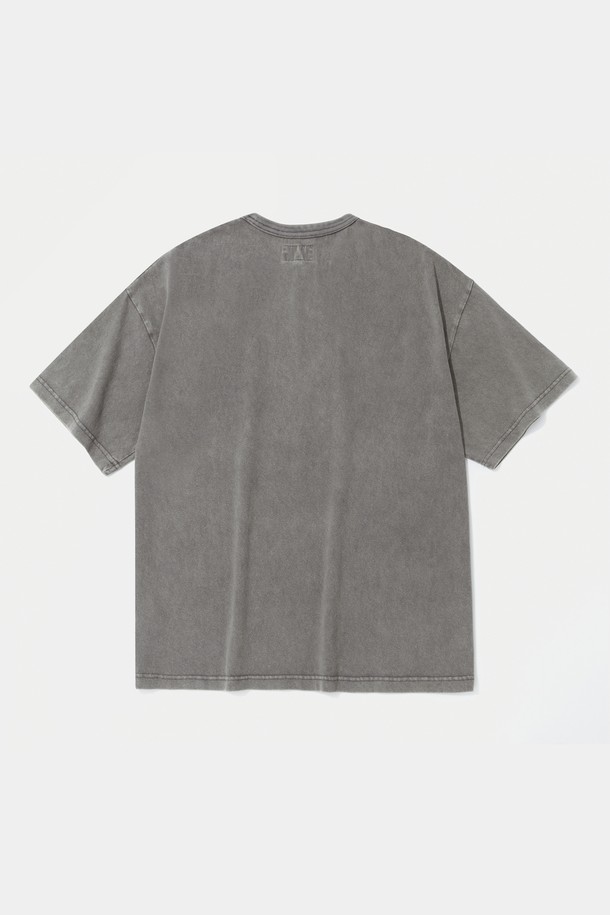 COLUMBIA UNIVERSITY - 반팔티셔츠 - CU CAMPUS MINERAL WASHED S/S T-SHIRTS GRAY