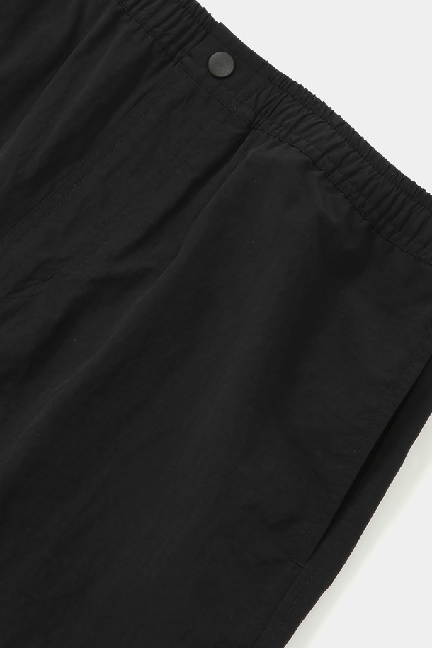 COLUMBIA UNIVERSITY - 하프팬츠 - CU SIG LOGO REGULAR FIT BASIC SHORTS PANTS 블랙