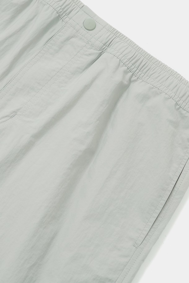 COLUMBIA UNIVERSITY - 하프팬츠 - CU SIG LOGO REGULAR FIT BASIC SHORTS PANTS 라이트그레이