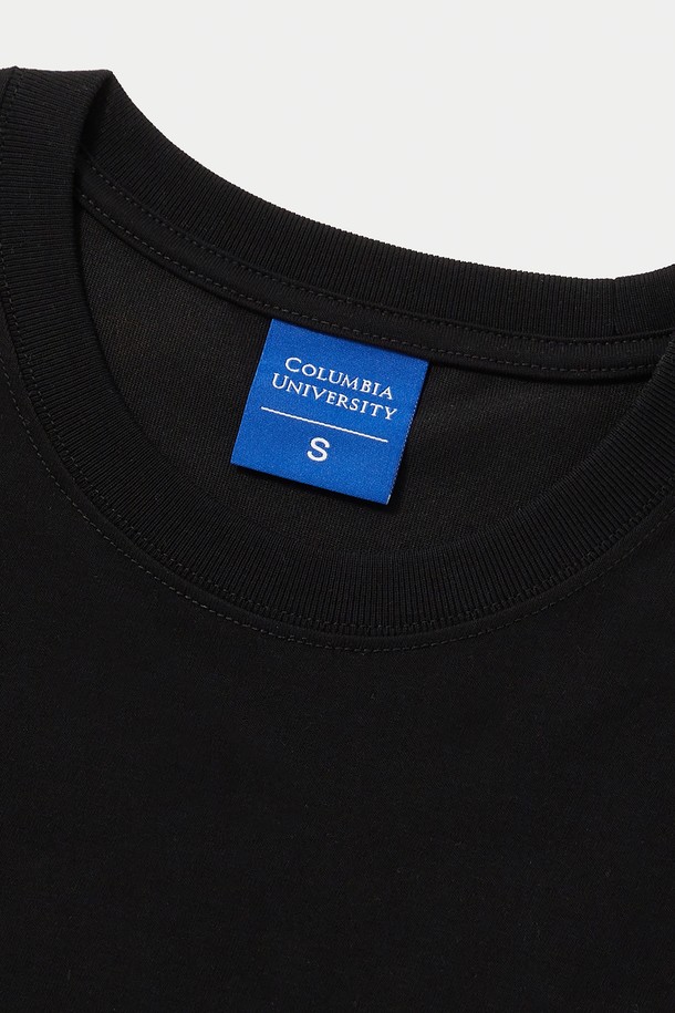 COLUMBIA UNIVERSITY - 반소매 티셔츠 - CU SIG LOGO WOMEN S/S T-SHIRTS 블랙