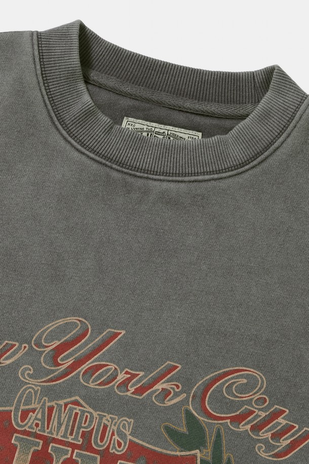 'CAMPUS WASHED FLEECE CREW NECK_GRAY'는 캠퍼스 감성을 담은 차콜 그레이 컬러의 맨투맨/스웨트셔츠입니다. 두꺼운 두께감의 면, 폴리에스터 혼방 소재로 제작되어 부드러운 촉감을 선사하며, 오버핏과 루즈핏으로 편안한 착용감을 제공합니다. 미네랄 워싱 처리로 빈티지한 무드를 더했으며, COLUMBIA (컬럼비아) FLAG 패치와 COLUMBIA VINTAGE CAMPUS 로고 프린팅이 돋보입니다. 가을, 겨울철 데일리룩, 캠핑룩, 산책룩 등 다양한 TPO에 캐주얼하고 클래식하게 활용하기 좋습니다. 라운드넥과 긴 소매 기장으로 어떤 스타일에도 잘 어울립니다.
